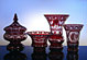 Selection-of hand-made Stained glass, glass, gift ideas